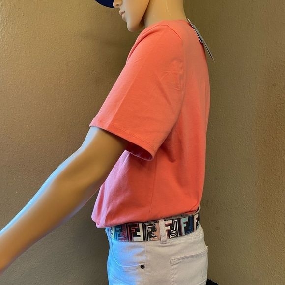 Tommy Hilfiger T-shirt color coral - Picture 4 of 6